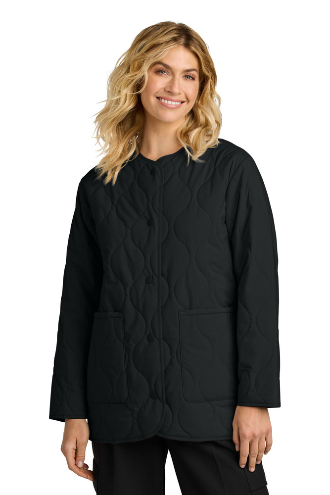 Mercer+Mettle MM7203 Women's Quilted Liner Jacket Front Fullsize"
