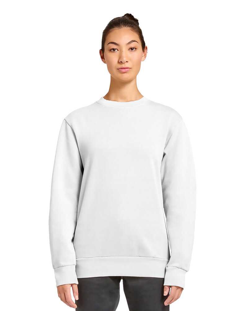 Lane Seven LS16004 Unisex Urban Pigment-Dyed Crewneck Sweatshirt Front Fullsize"