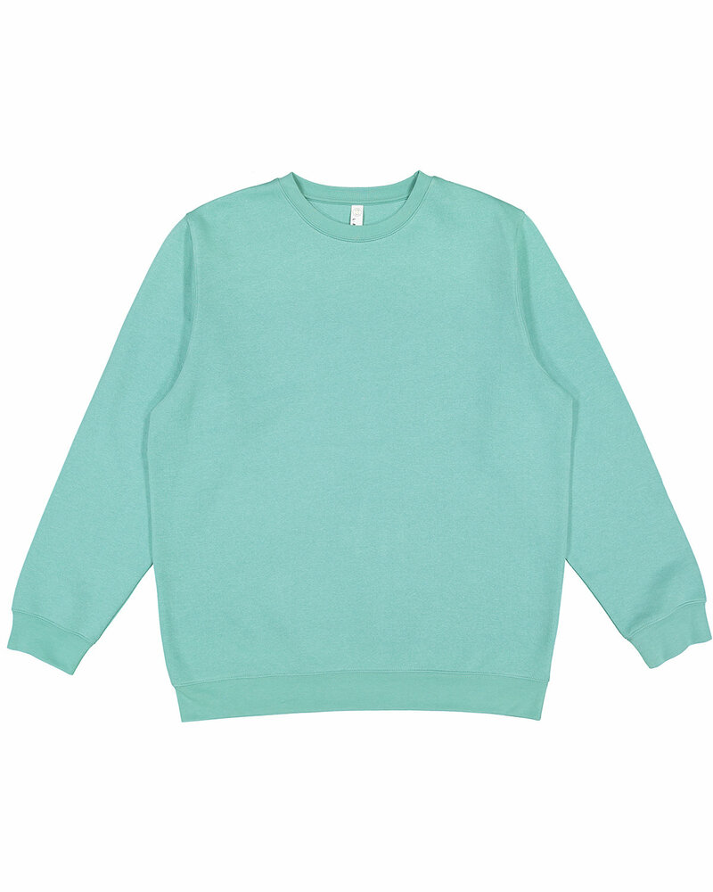 LAT 6925 Unisex Elevated Fleece Crewneck Sweatshirt Front Fullsize"