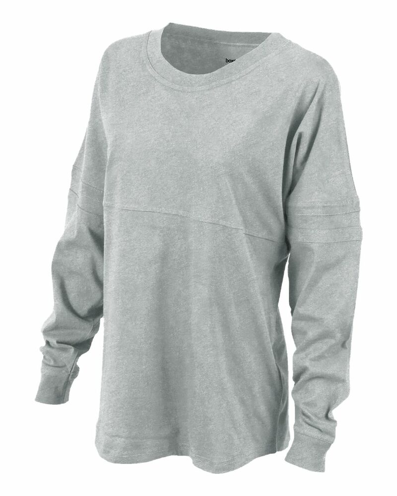 Boxercraft BW3514 Women's Pom Pom Long Sleeve Jersey T-Shirt Front Fullsize"