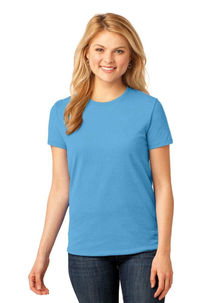 Port & Company LPC54 Ladies Core Cotton Tee Front Fullsize"