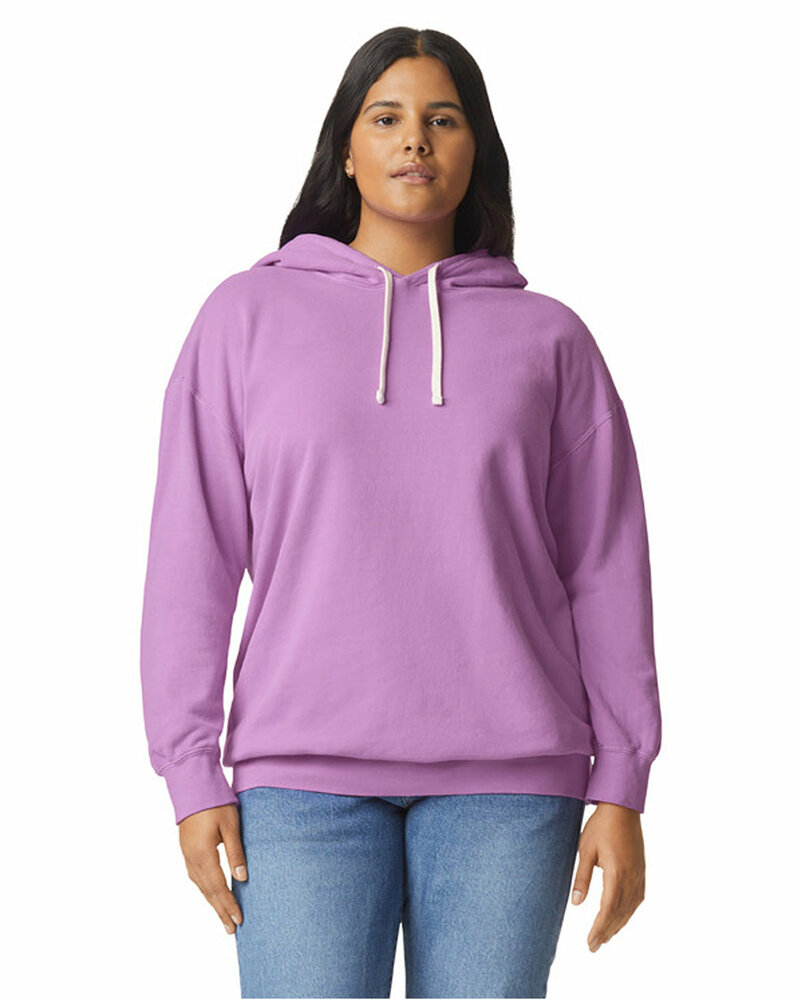 Comfort Colors 1467CC Unisex Lighweight Cotton Hooded Sweatshirt Front Fullsize"