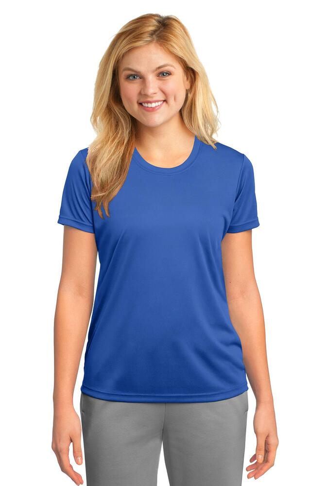 Port & Company LPC380 Ladies Performance Tee Front Fullsize"