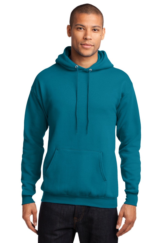 Port & Company PC78H Core Fleece Pullover Hooded Sweatshirt Front Fullsize"