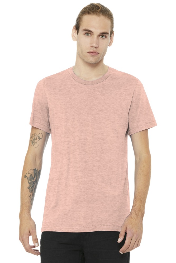 bella + canvas 3001cvc unisex heather cvc t-shirt Front Fullsize