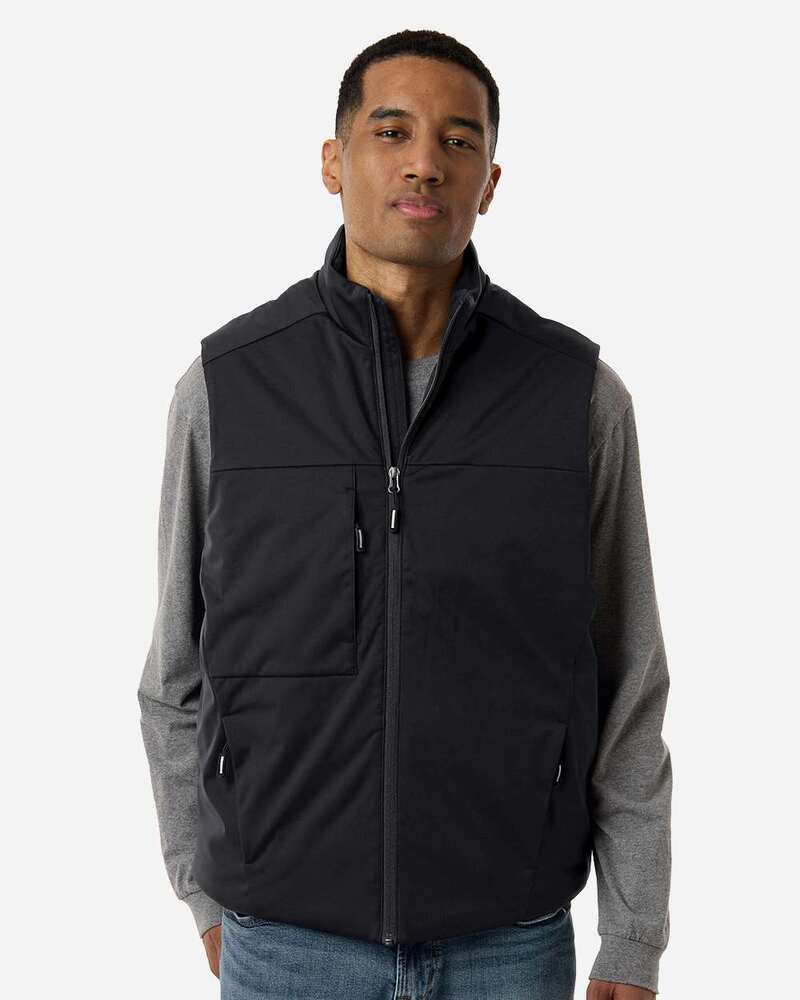 CORE365 CE716 Unisex Techno Lite Flat-Fill Insulated Vest Front Fullsize"