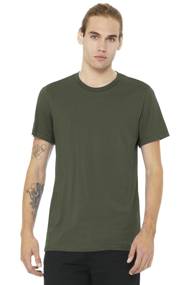 Bella + Canvas 3001C Unisex Jersey T-Shirt Front Fullsize"
