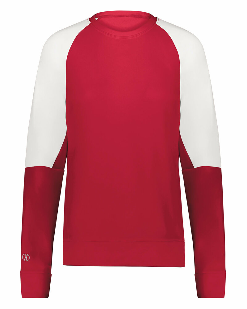 Holloway 223725 Ladies' Momentum Team Fleece Crew Front Fullsize"