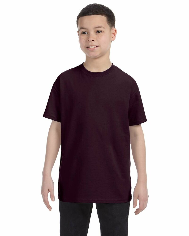 Gildan G500B Youth Heavy Cotton™ T-Shirt Front Fullsize"