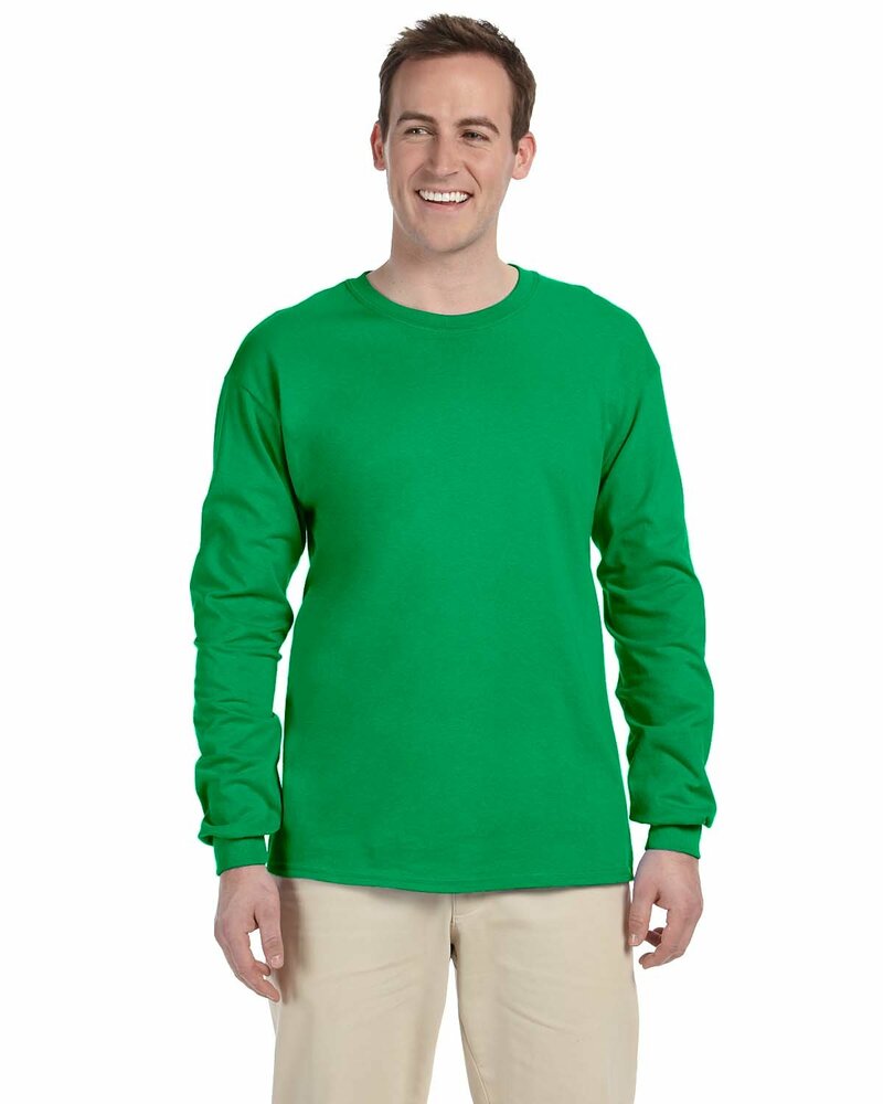 Gildan G240 100% Cotton Long Sleeve T-Shirt Front Fullsize"