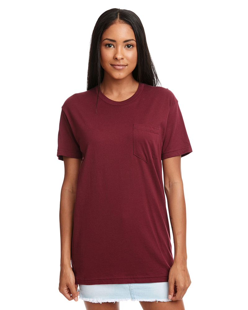 Next Level 3605 Unisex Pocket Crew Front Fullsize"