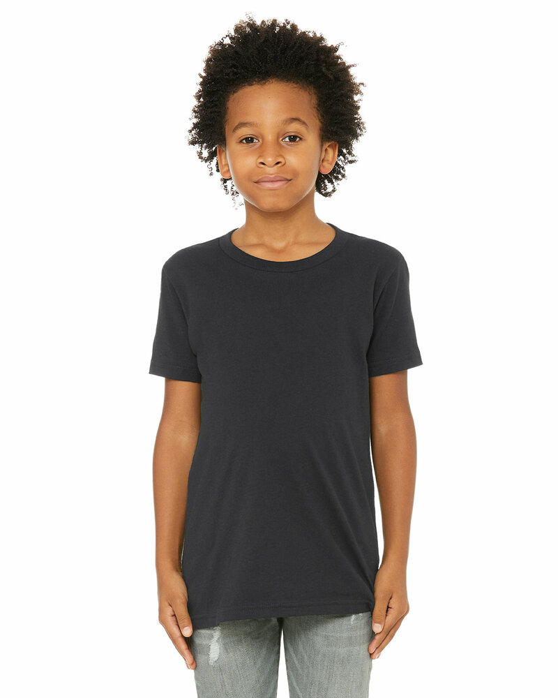 Bella + Canvas 3001Y Youth Jersey T-Shirt Front Fullsize"