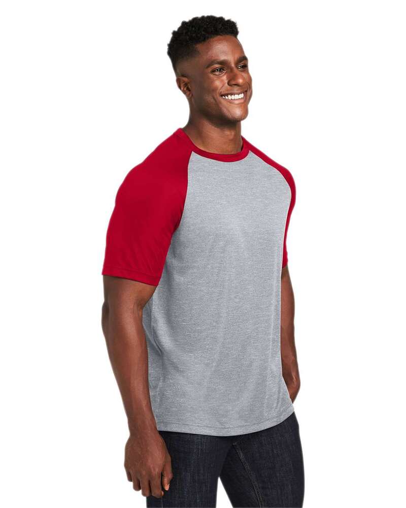 Team 365 TT62 | Unisex Zone Colorblock Raglan T-Shirt | ShirtSpace