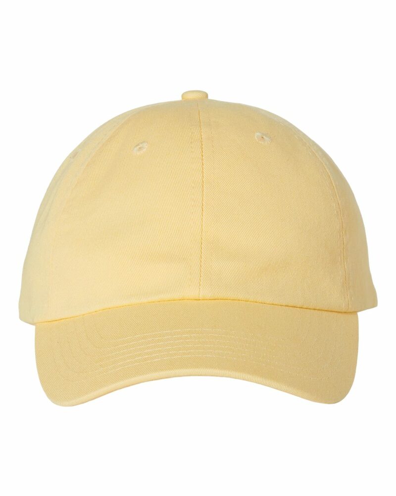 Valucap VC300A Adult Bio-Washed Classic Dad’s Cap Front Fullsize"