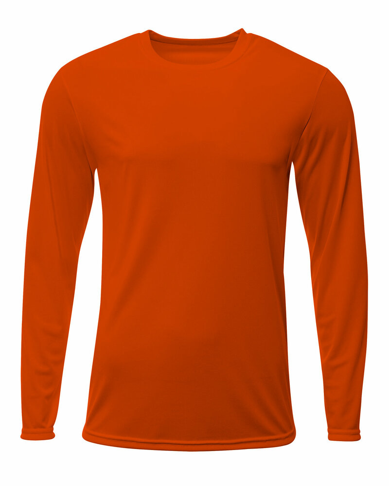 A4 NB3425 Youth Long Sleeve Sprint T-Shirt Front Fullsize"
