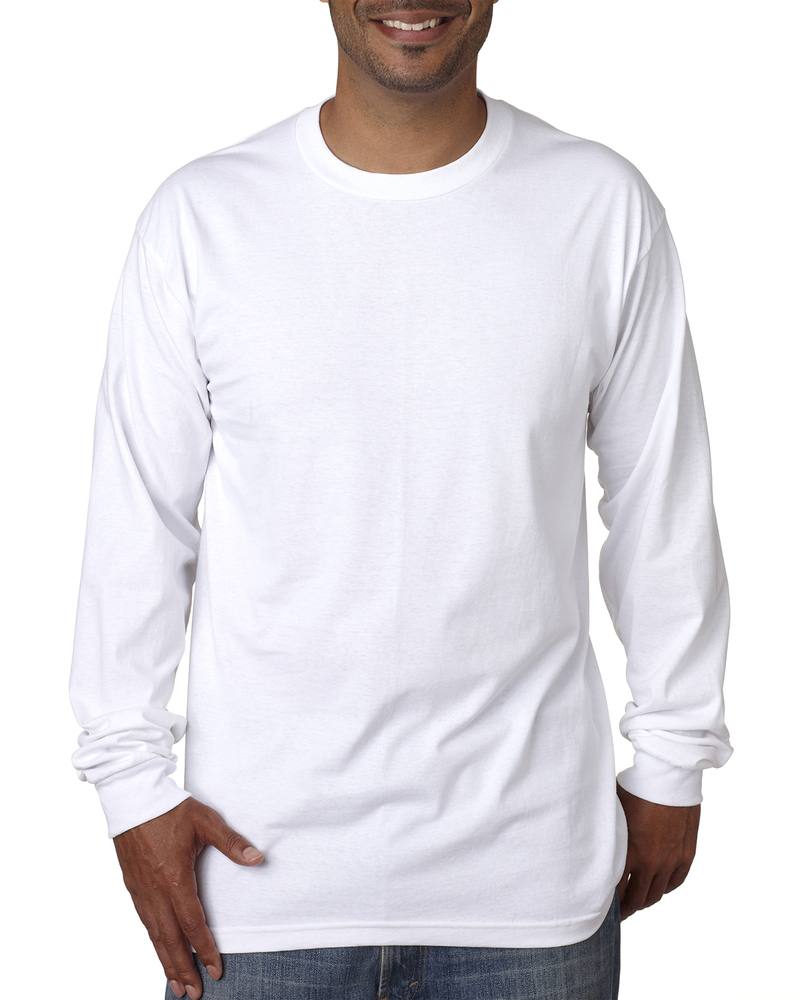 bayside ba5060 adult long-sleeve t-shirt Front Fullsize