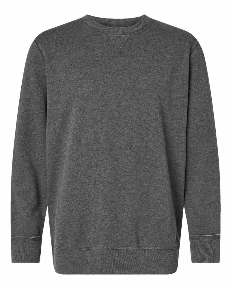 lat 6935 adult vintage wash fleece sweatshirt Front Fullsize