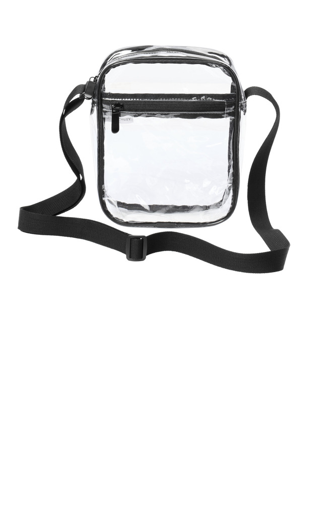 port authority bg931 clear crossbody bag Front Fullsize