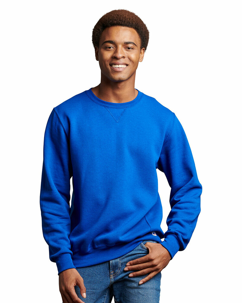 Russell Athletic 698HBM Dri-Power®  Fleece Crew Sweatshirt Front Fullsize"