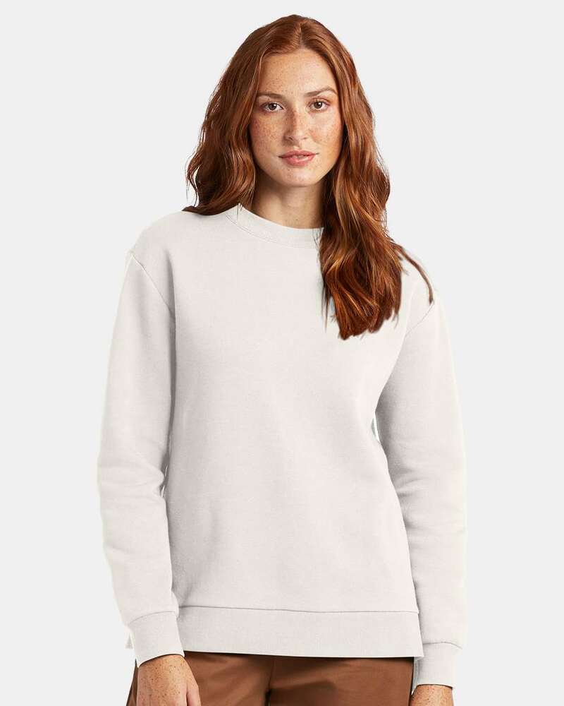 alternative 8809pf ladies' eco cozy fleece sweatshirt Front Fullsize