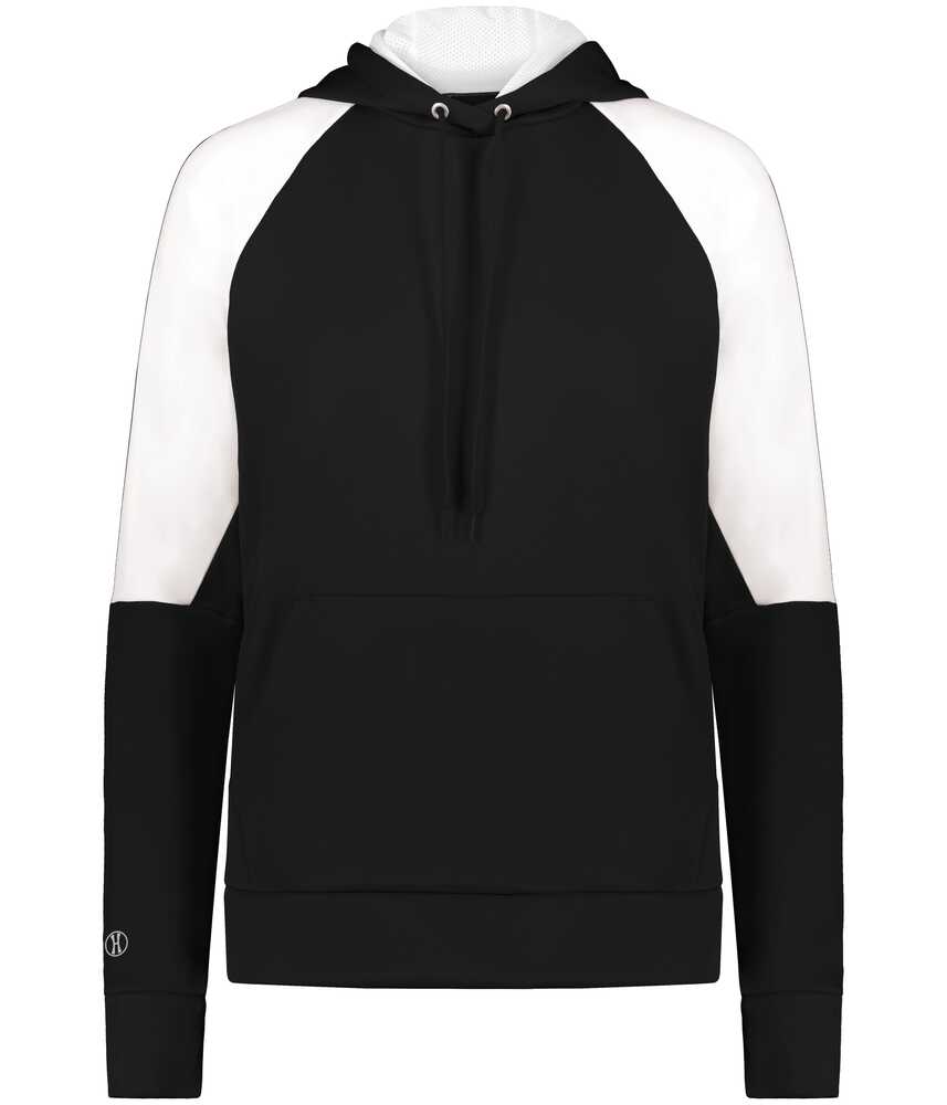 Holloway 222740 Ladies Momentum Team Fleece Hoodie Front Fullsize"