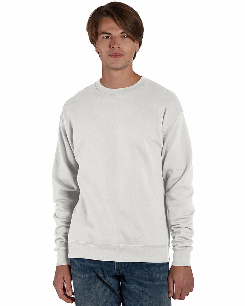 hanes rs160 adult perfect sweats crewneck sweatshirt Front Fullsize