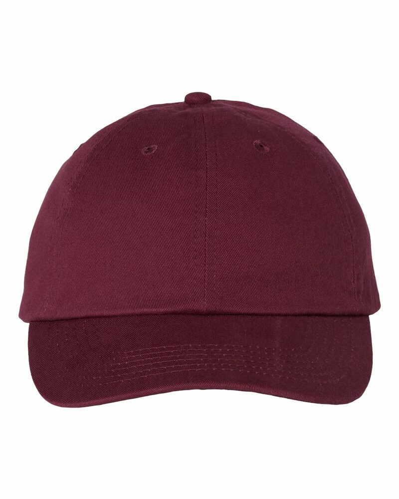 Valucap VC300A Adult Bio-Washed Classic Dad’s Cap Front Fullsize"