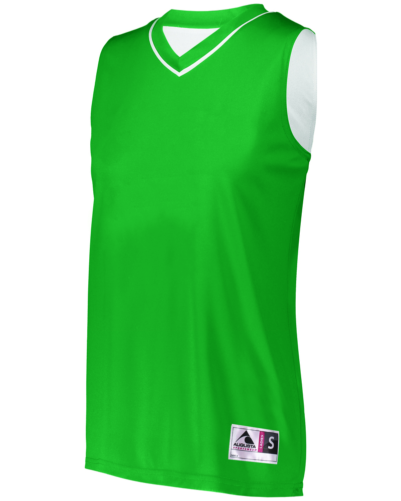Augusta Sportswear 154 Ladies' Reversible Two-Color Sleeveless Jersey Front Fullsize"