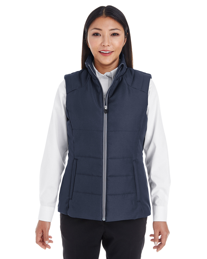 north end ne702w ladies' engage interactive insulated vest Front Fullsize