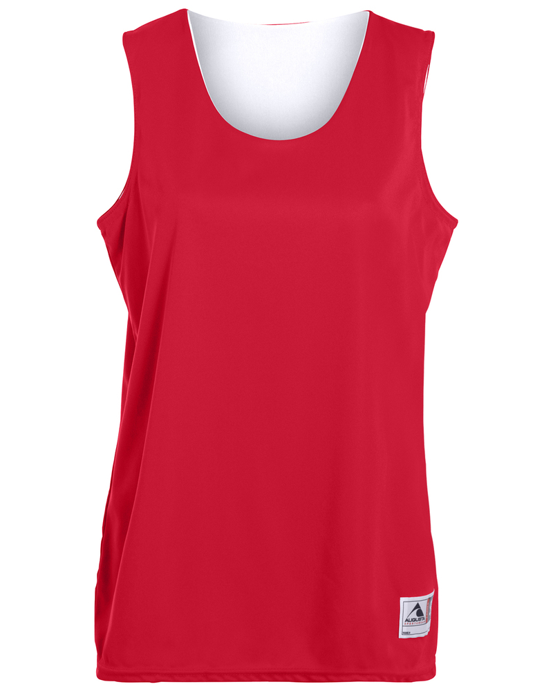 Augusta Sportswear 147 Ladies Reversible Wicking Tank Front Fullsize"