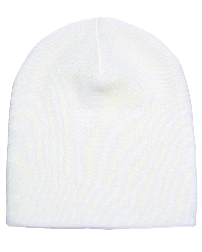 yupoong 1500 adult knit beanie Front Fullsize
