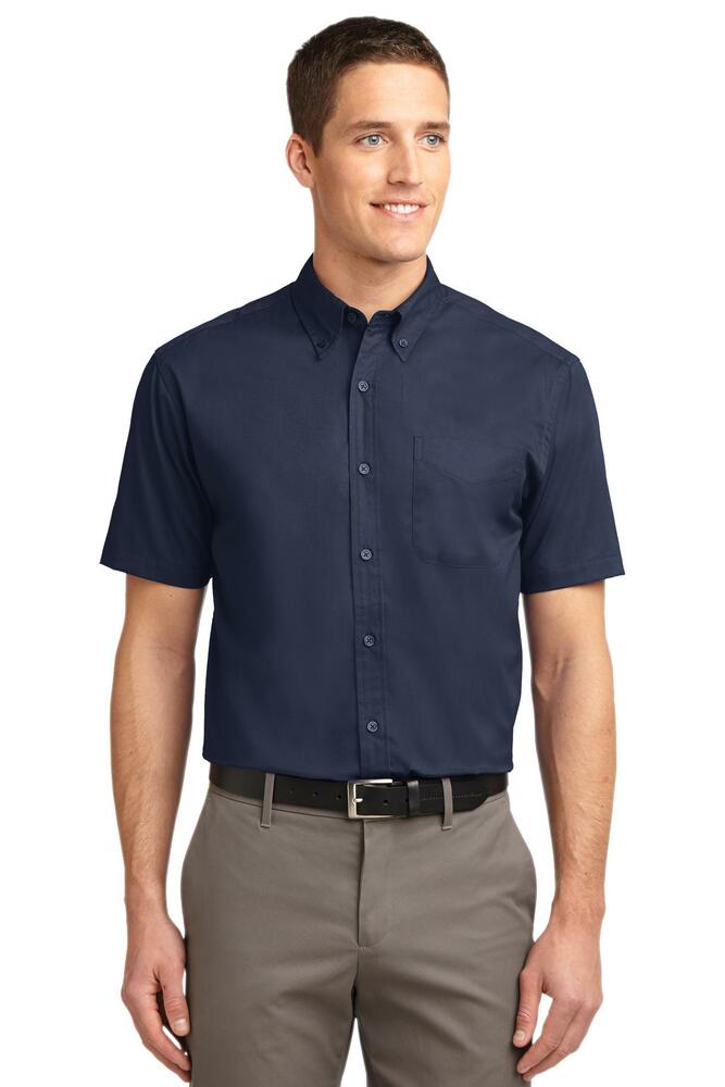 Port Authority S508 Short Sleeve Easy Care Shirt Front Fullsize"