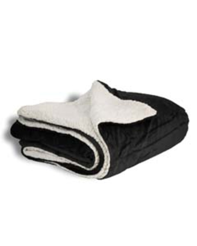 Alpine Fleece 8712 Micro Mink Sherpa Blanket Front Fullsize"