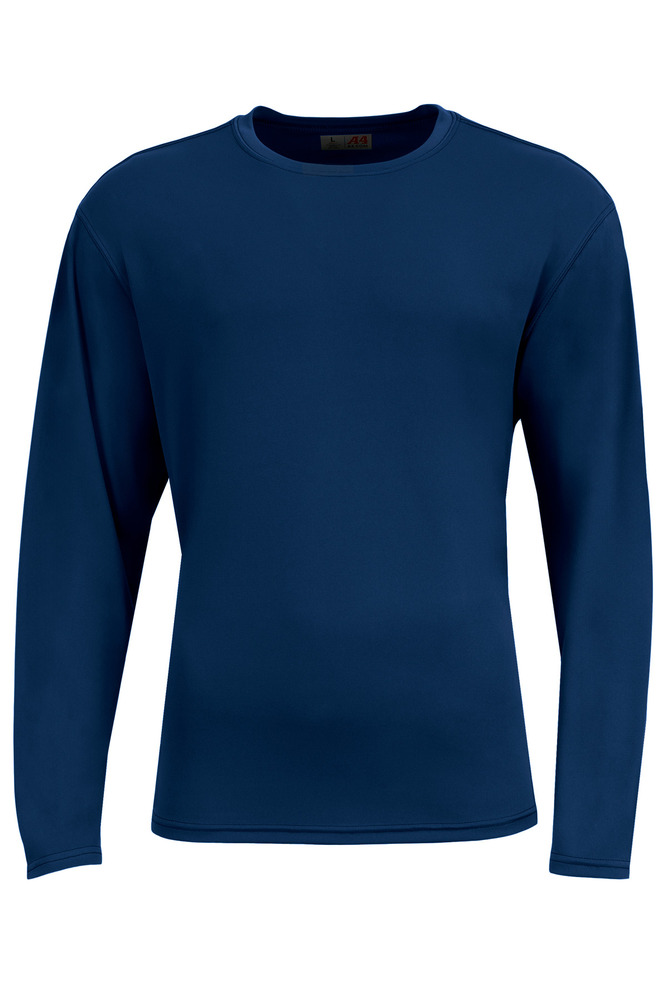 A4 A4N3532 AirFlex Long Sleeve Tee N3532 Front Fullsize"
