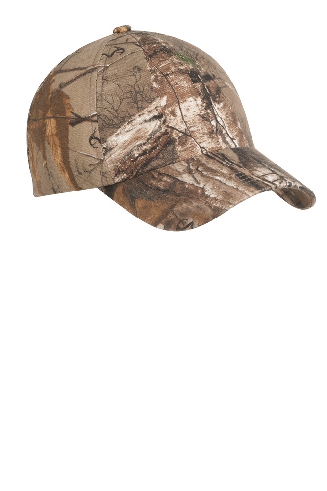 port authority c871 pro camouflage series garment-washed cap Front Fullsize