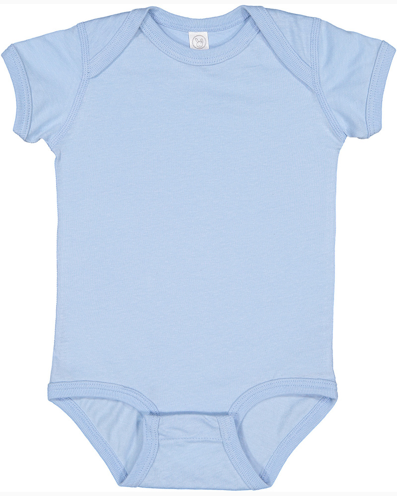 rabbit skins 4424 infant fine jersey bodysuit Front Fullsize