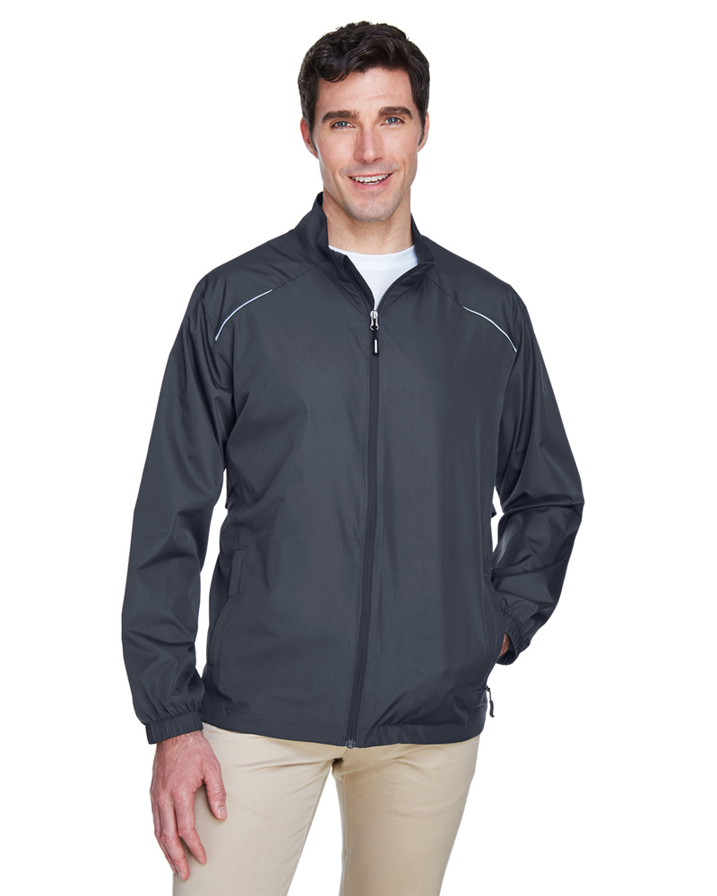 core365 88183t men's tall motivate unlined lightweight jacket Front Fullsize