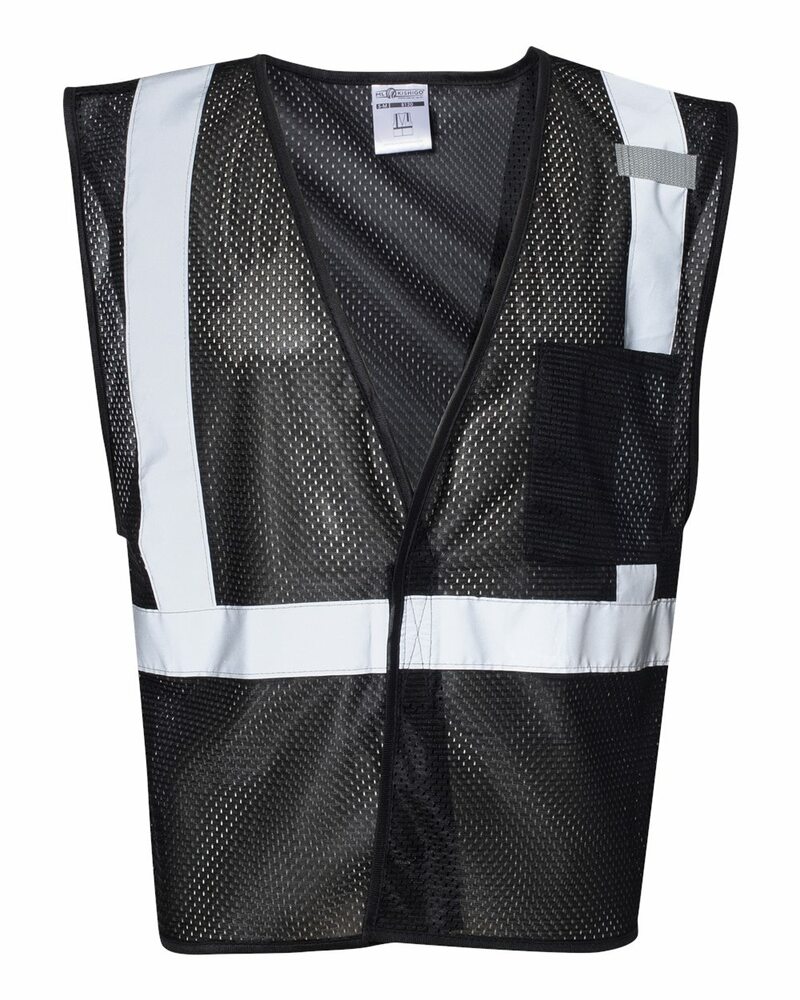 kishigo b120-b127 enhanced visibility non-ansi vest Front Fullsize