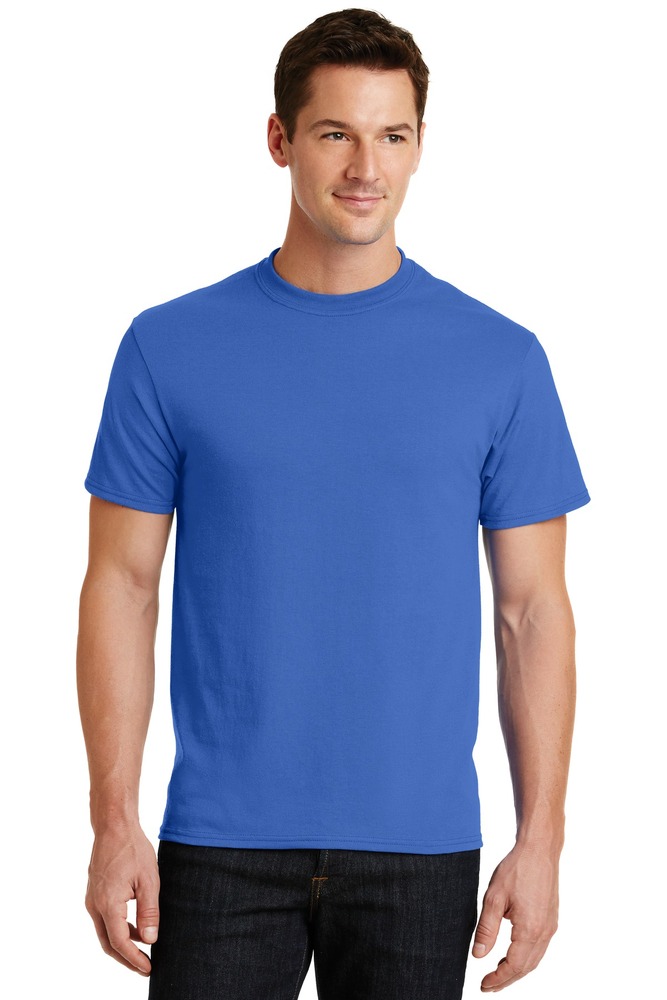 port & company pc55 core blend tee Front Fullsize