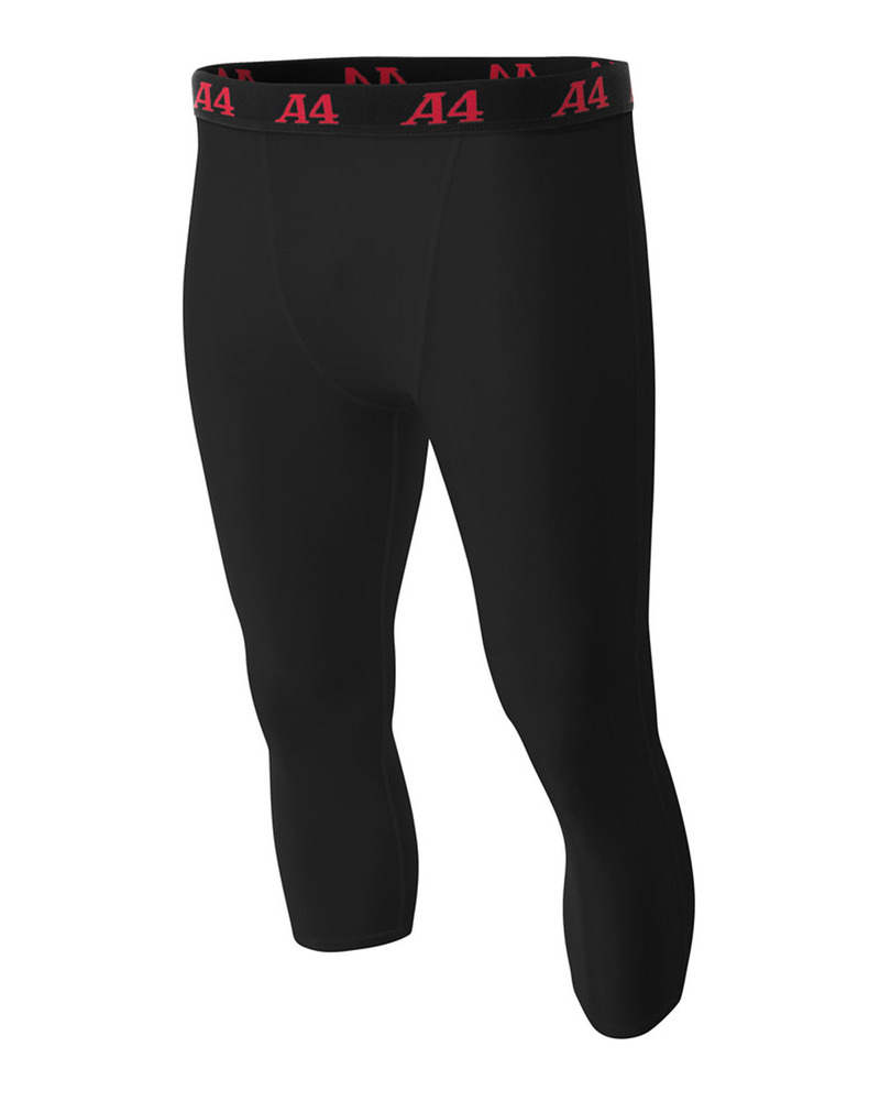 a4 nb6202 youth polyester/spandex compression tight Front Fullsize
