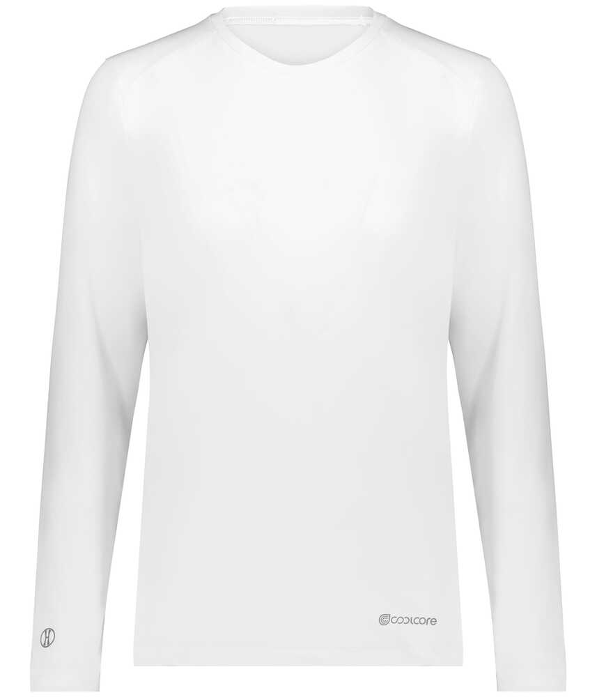 Holloway 222338 Ladies Essential Long Sleeve Tee Powered by Coolcore® Front Fullsize"