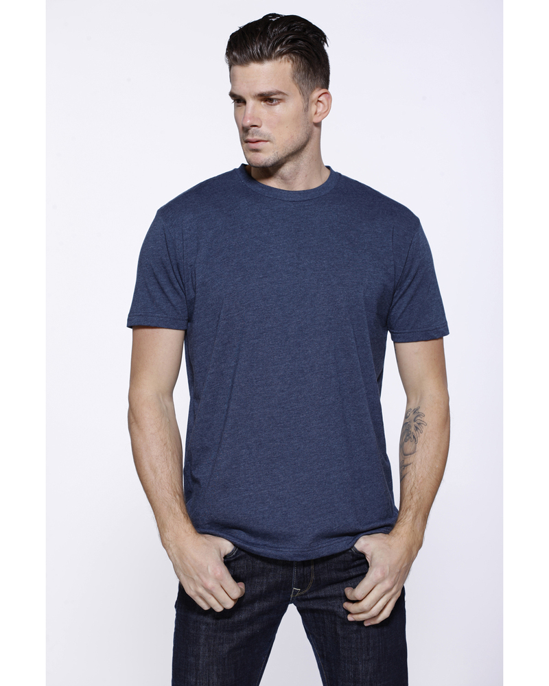 startee st2410 men's cvc crew neck t-shirt Front Fullsize