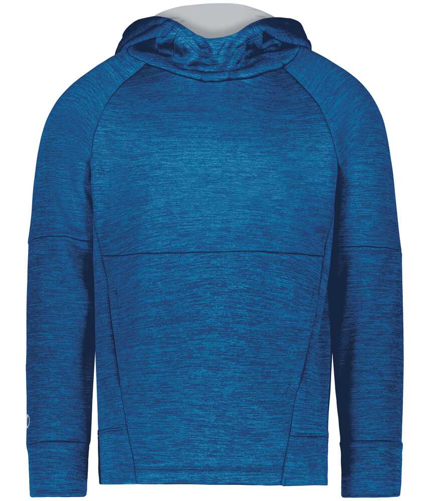 Holloway 223680 Youth All-Pro Performance Fleece Hoodie Front Fullsize"