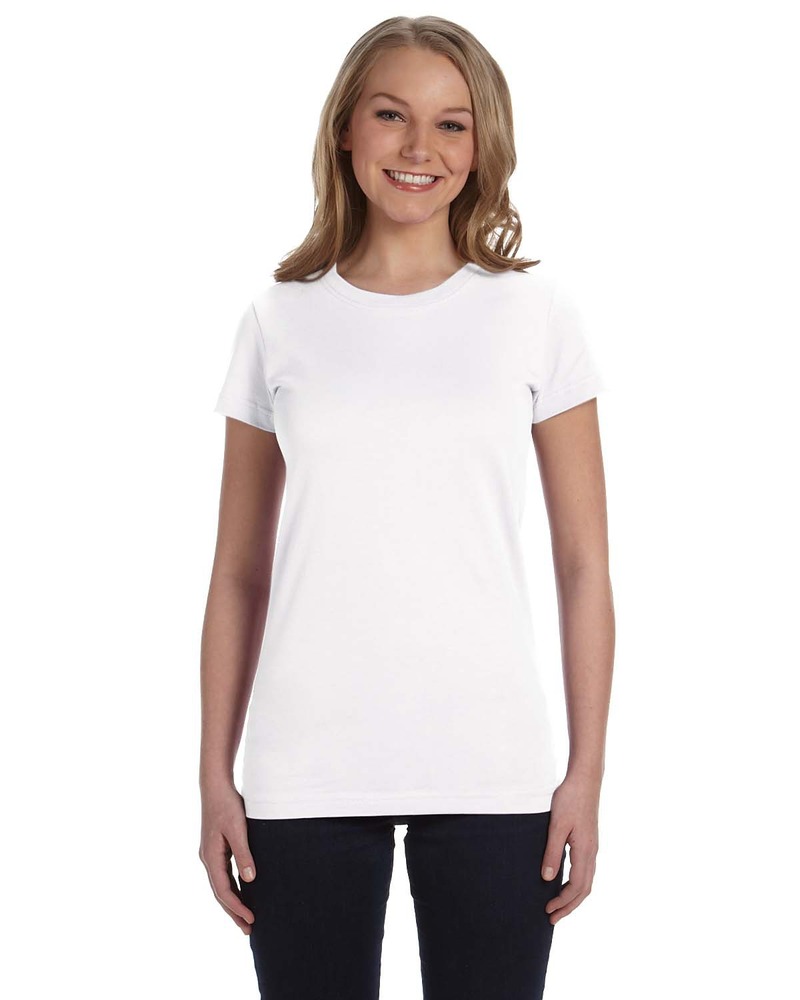 lat 3616 ladies' junior fit t-shirt Front Fullsize