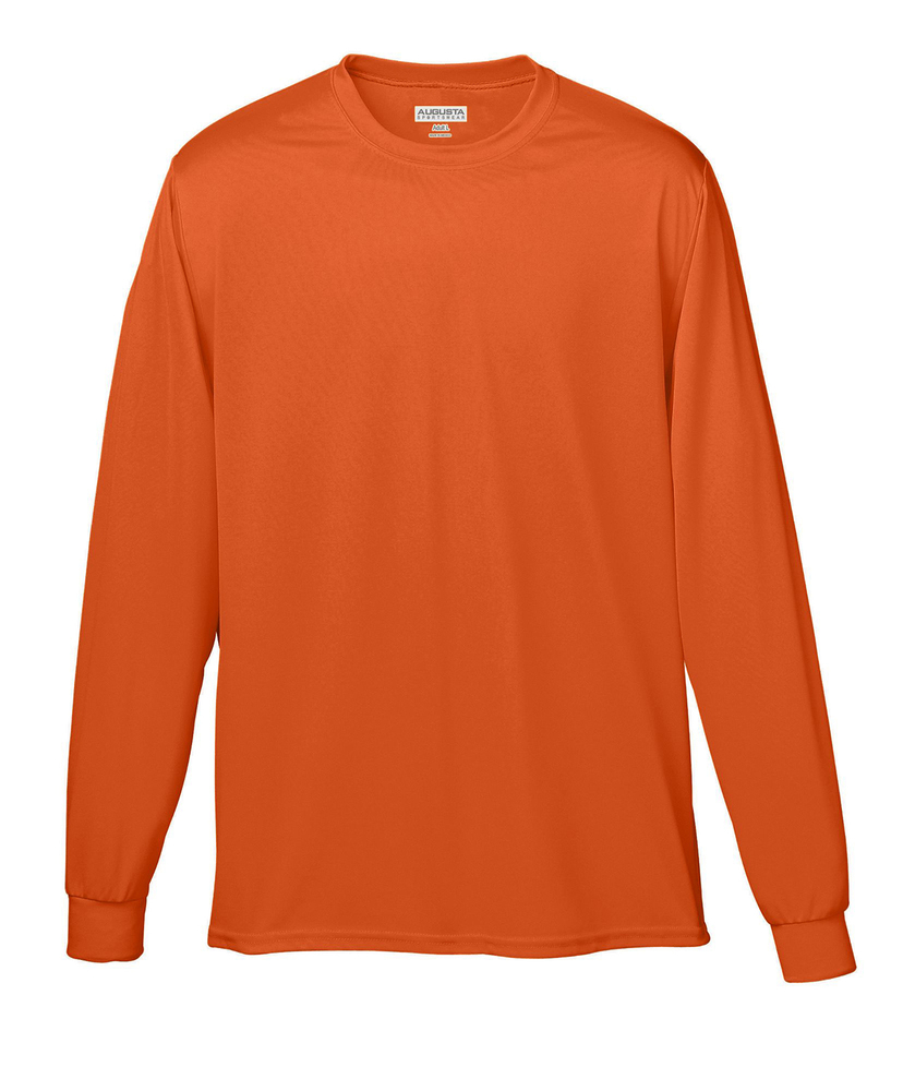 Augusta Sportswear 788 NexGen Wicking  Long Sleeve Tee Front Fullsize"
