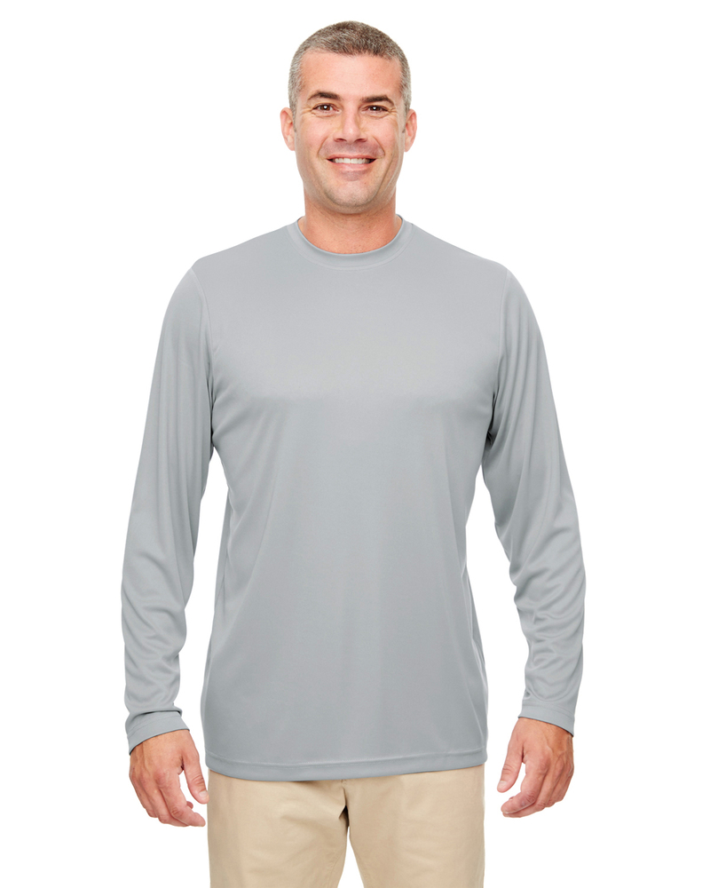 UltraClub 8622 | Men's Cool & Dry Performance Long-Sleeve Top | ShirtSpace
