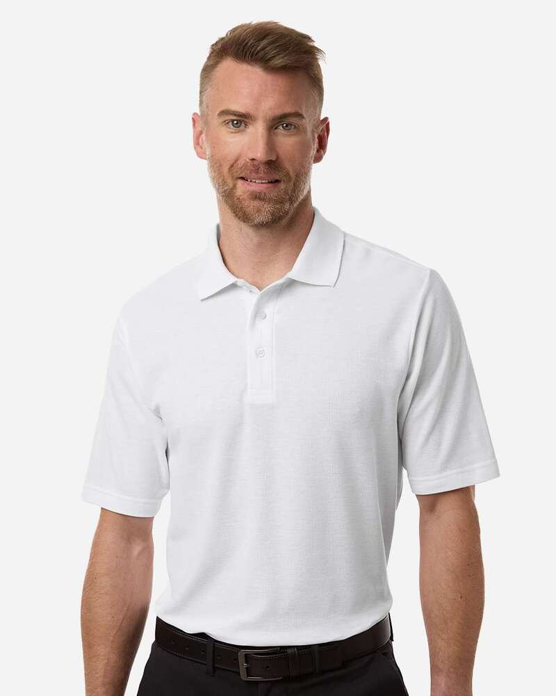 CORE365 CE106 Men's Resolve CVC Performance Pique Polo Front Fullsize"