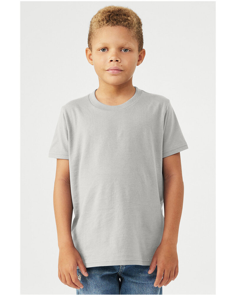 Bella + Canvas 3001Y Youth Jersey T-Shirt Front Fullsize"