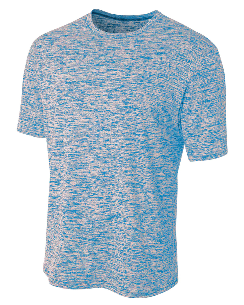 a4 n3296 men's space dye t-shirt Front Fullsize
