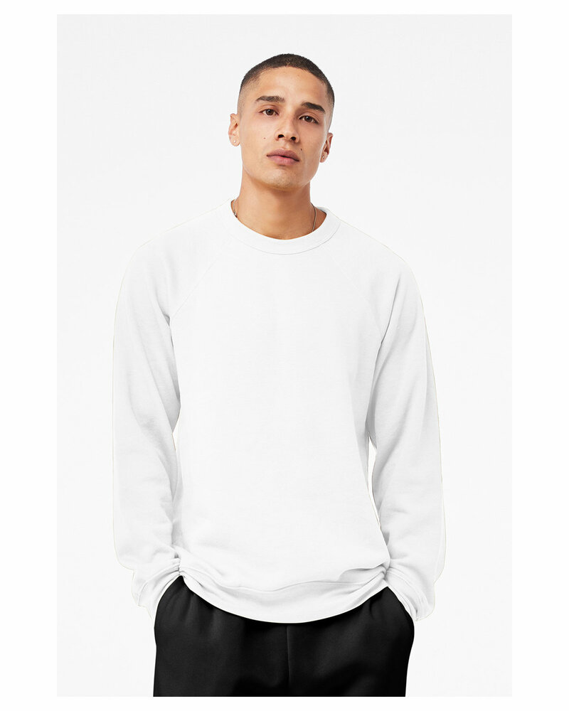 Bella + Canvas 3901 Unisex Sponge Fleece Crewneck Sweatshirt Front Fullsize"